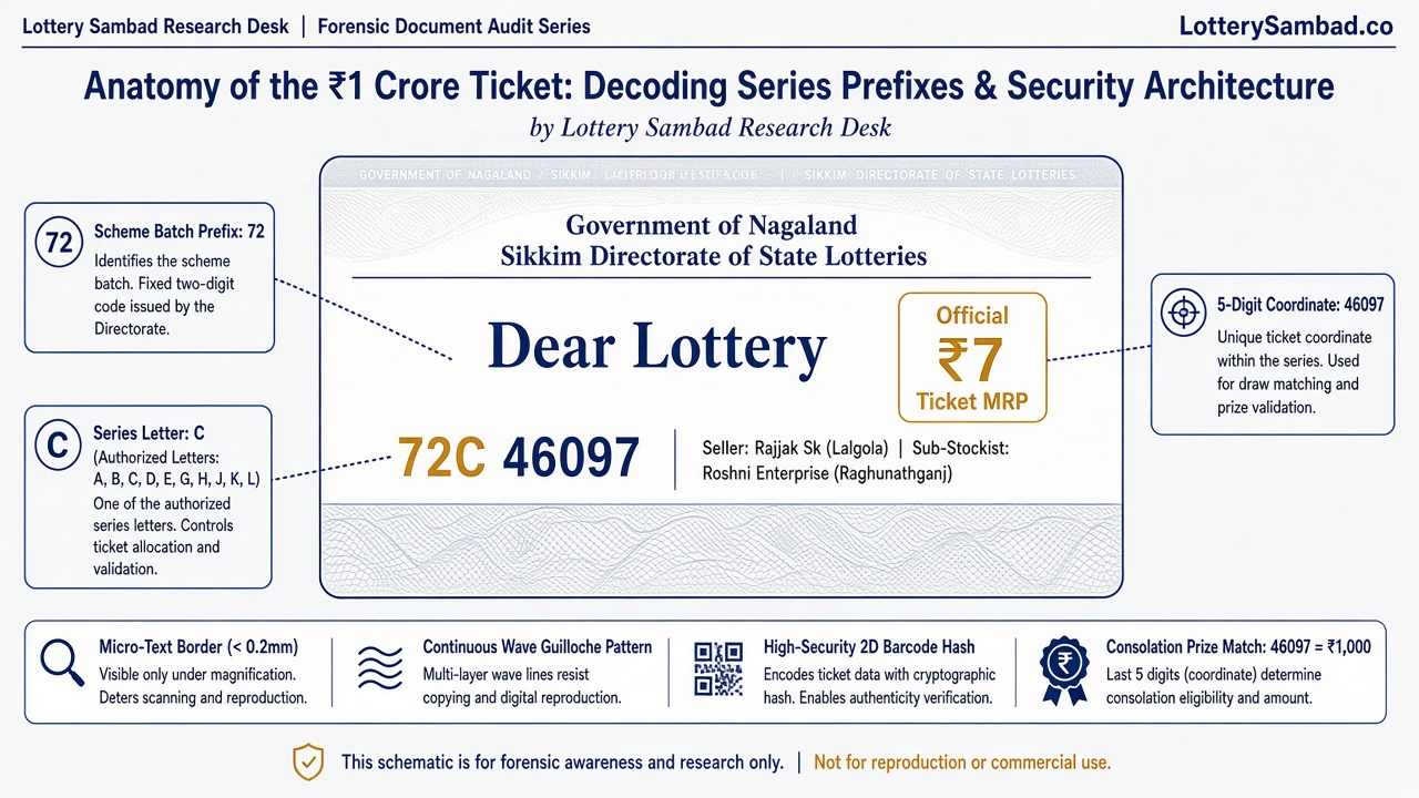 Forensic Anatomy of the 1 Crore Lottery Ticket