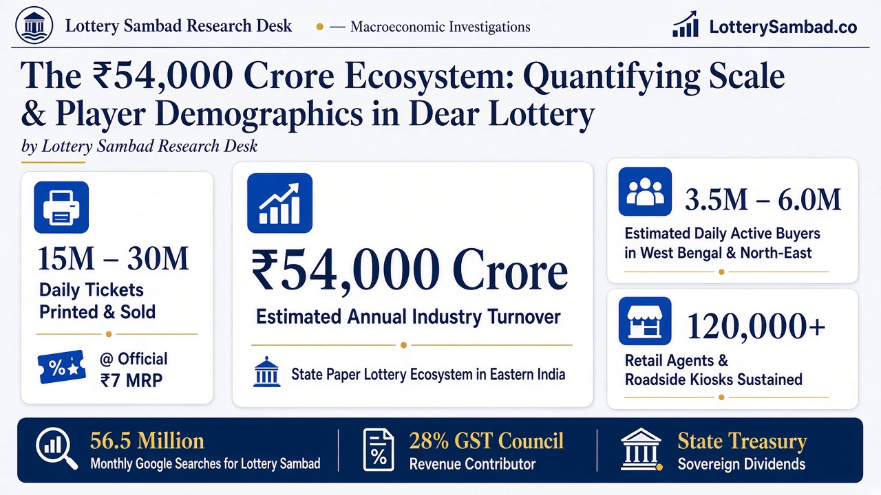 Indian State Lottery Industry Scale — Economic Telemetry